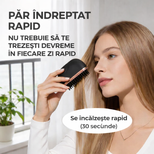 Perie îndreptat părul partabilă
